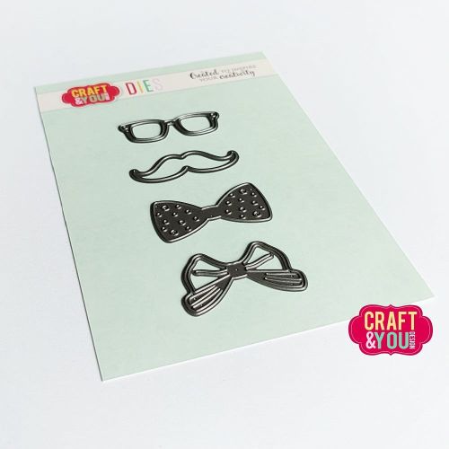 wykrojnik Craft&amp;You - męskie atrybuty [CW243]