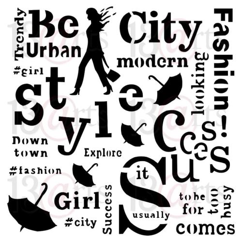 szablon 13Arts - city style (city lights)