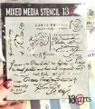 szablon 13Arts - postcards from france (secret garden)