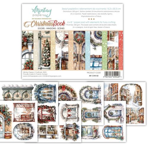 papier scrapbook Mintay Papers - christmas 2 (elementy do wycinania) [bloczek/pad]