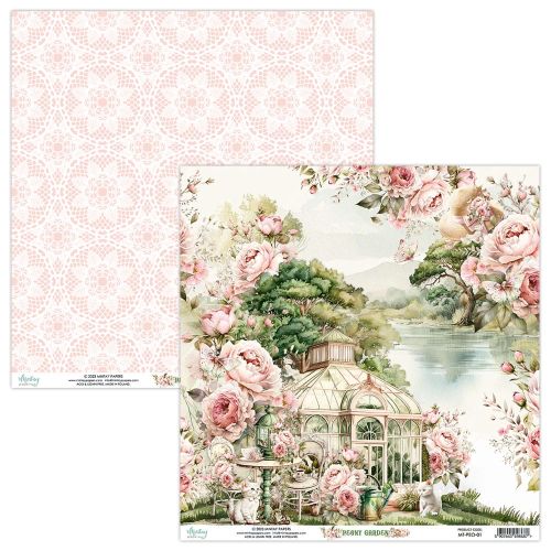papier scrapbook Mintay Papers - peony garden 01