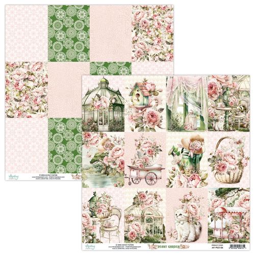 papier scrapbook Mintay Papers - peony garden 06