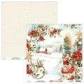 papier scrapbook Mintay Papers - white christmas [zestaw 12"x12"]