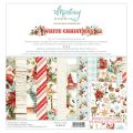 papier scrapbook Mintay Papers - white christmas [zestaw 12"x12"]