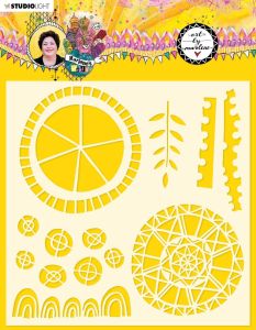 szablon Studio Light - art by Marlene - world [MASKBM15]