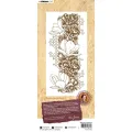 stempel silikonowy Studio Light - warm &amp; cozy clear stamp: lace magnolias nr.107