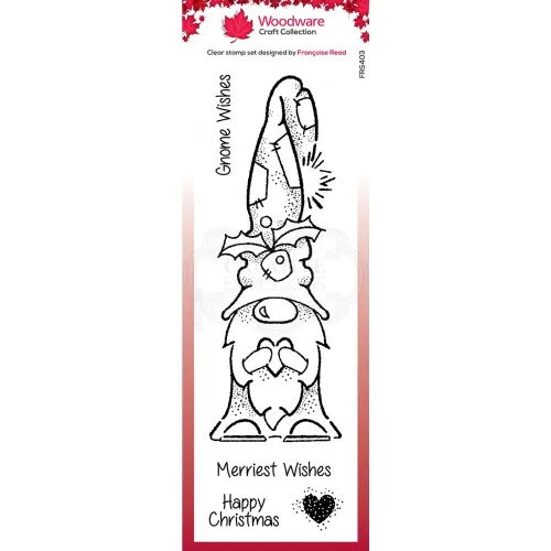 stempel polimerowy Woodware -  gnome wishes