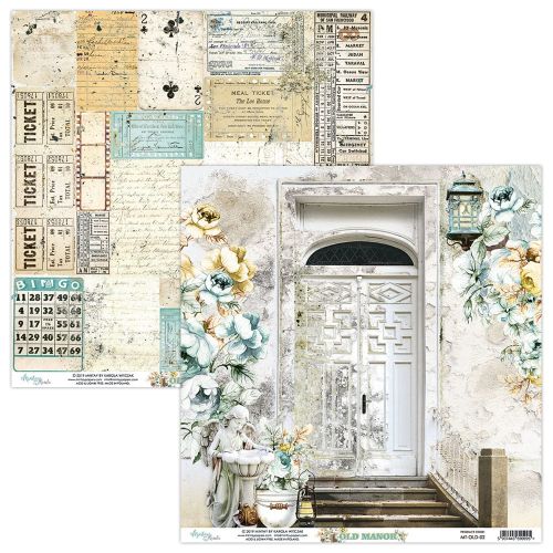 papier scrapbook Mintay Papers - old manor 02