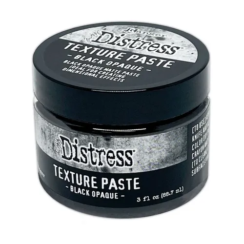 pasta strukturalna Ranger Distress Texture Paste Black - czarna - 88,7ml