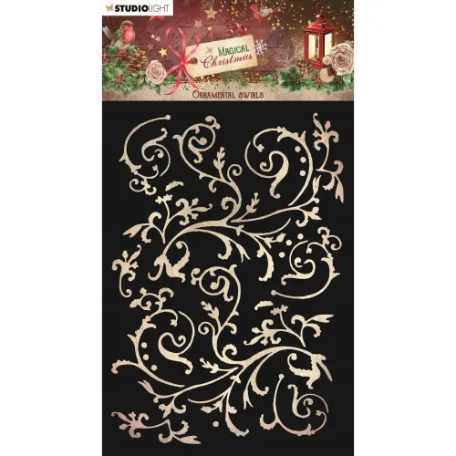 szablon / maska Studio Light - ornamental swirls nr. 227