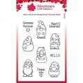 stempel polimerowy Woodware -  mini gnomes