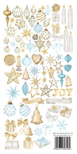 papier scrapbook Paper Heaven - błysk nadziei 01 - 30x15 cm