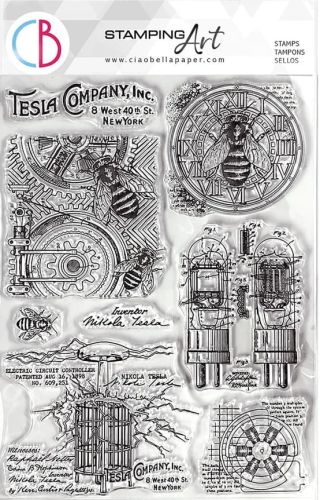 stempel polimerowy Ciao Bella - tesla company [PS8054]