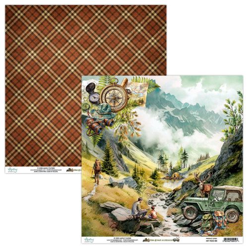 papier scrapbook Mintay Papers - the great outdoor 03