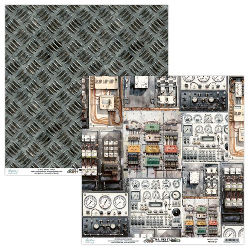 papier scrapbook Mintay Papers - mr. fix it 04