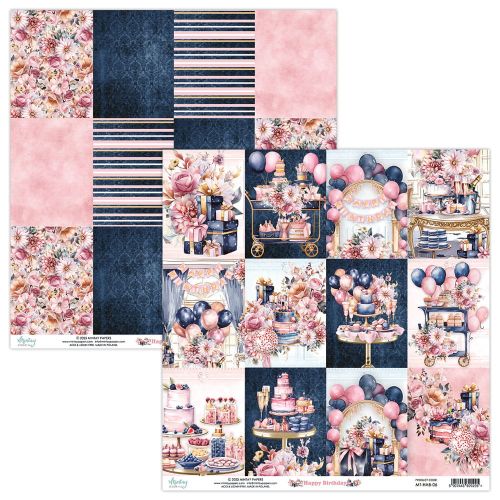 papier scrapbook Mintay Papers - happy birthday 06