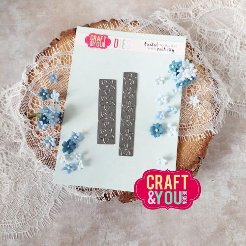 wykrojnik Craft&amp;You -  niezapominajki (Magda's forget me not) [CW256]