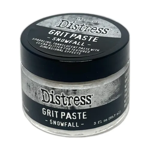 pasta strukturalna - Ranger Distress Holiday Grit Paste Snowfall (śnieg) 88,7ml