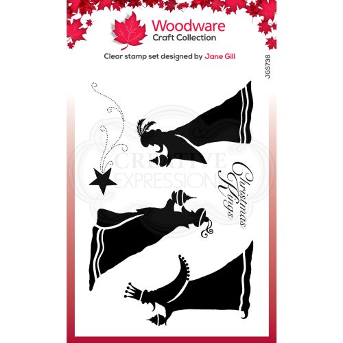 stempel polimerowy Woodware - bringing gifts