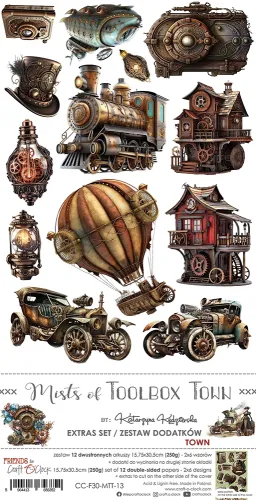 zestaw dodatków - mists of toolbox town - town