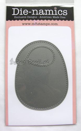 wykrojnik Die-namics - śliniaczek (Baby's Bib)