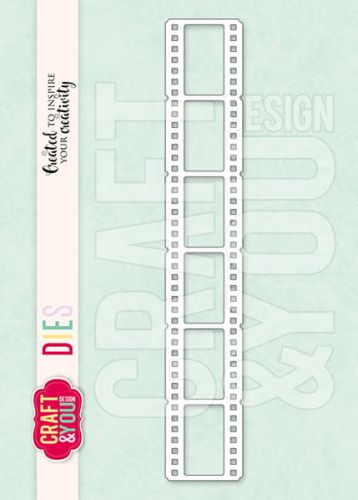 wykrojnik Craft&amp;You -  klisza filmowa (film strip) [CW266]