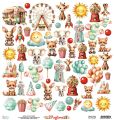 papier scrapbook Mintay Papers - playtime [zestaw 12"x12"]