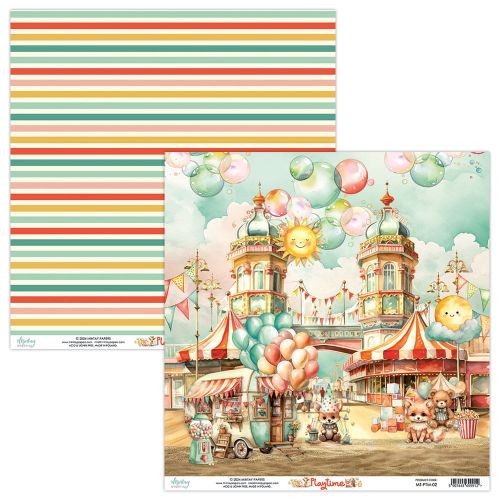 papier scrapbook Mintay Papers - playtime 02