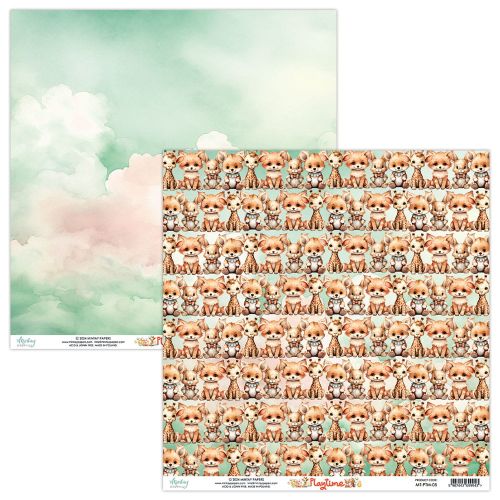 papier scrapbook Mintay Papers - playtime 05