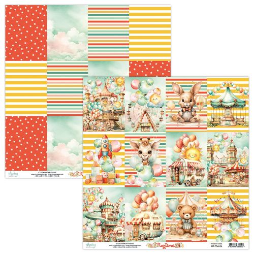 papier scrapbook Mintay Papers - playtime 06