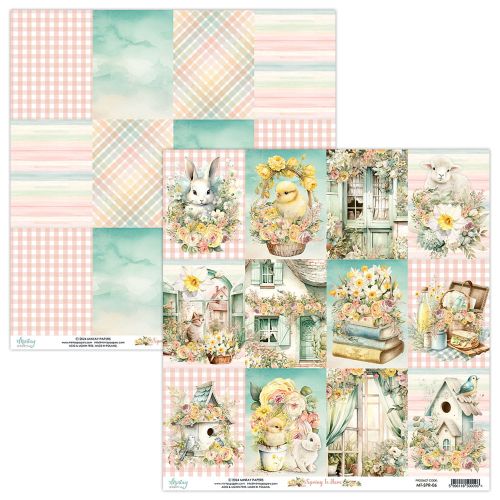 papier scrapbook Mintay Papers - spring is here 06