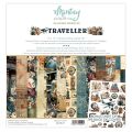 papier scrapbook Mintay Papers - traveller [zestaw 12"x12"]