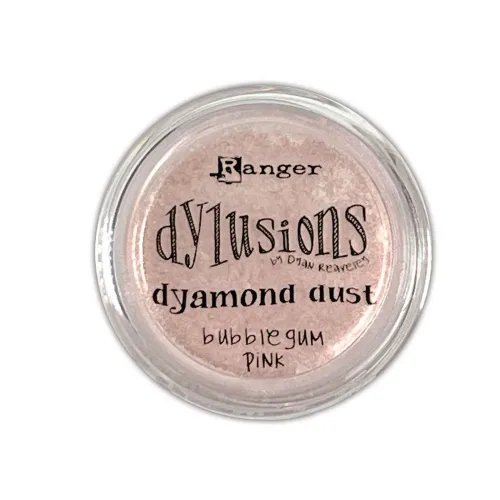 pigment w proszku Ranger - Dylusions Dyamond Dust - bubblegum pink (różowy)