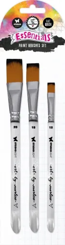 pędzle Studio Light - flat brush Art by Marlene - 3szt