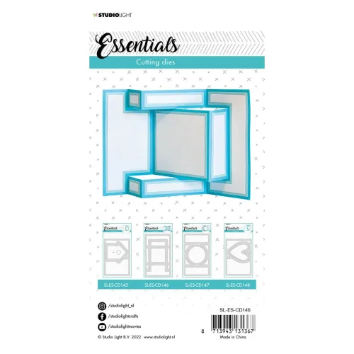wykrojnik Studio Light - Essentials cutting die: cardshape squire nr.146