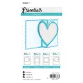 wykrojnik Studio Light - Essentials cutting die: cardshape heart nr.148
