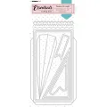 wykrojnik Studio light - Planner essentials cutting die: pocket &amp; label heart nr. 111