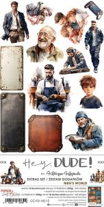 zestaw dodatków - hey, dude! - mens world