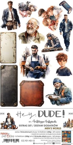zestaw dodatków - hey, dude! - mens world