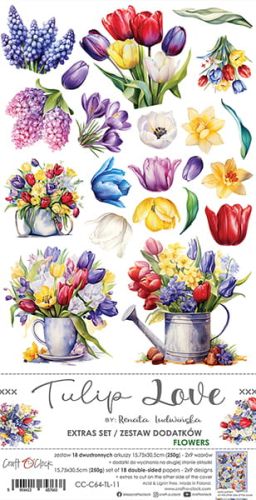 zestaw dodatków - tulip love - flowers