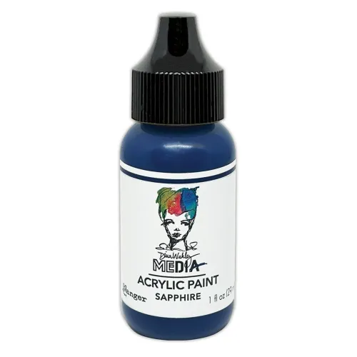 farba akrylowa Dina Wakley Ranger - heavy body sapphire 29 ml