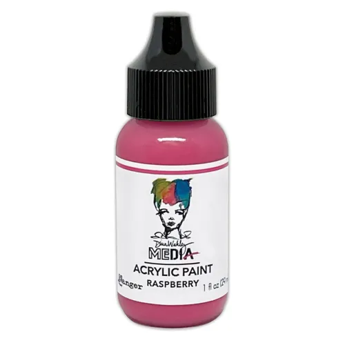 farba akrylowa Dina Wakley Ranger - heavy body raspberry 29 ml