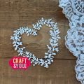 wykrojnik Craft&amp;You - ramka kwiatowa (flowerheart frame) [CW281]