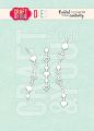 wykrojnik Craft&amp;You -  dekoracyjne łańcuszki 1 (decorative hanging strip 1) [CW283]