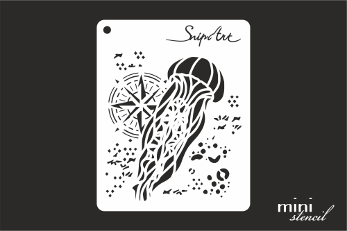 szablon Snip Art mini - meduza [28516]