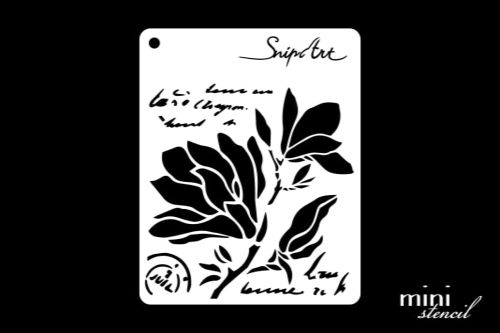 szablon Snip Art mini - magnolia gałązka [28467]