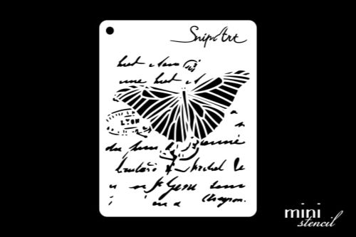 szablon Snip Art mini - ćma i skrypt [28461]