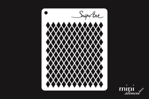 szablon Snip Art mini - romby siatka [28427]