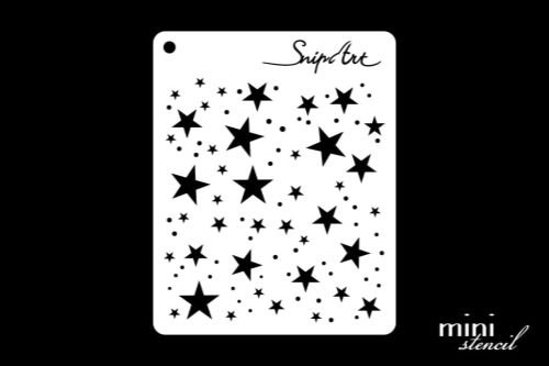 szablon Snip Art mini - gwiazdki [28458]