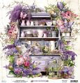 papier scrapbook Mintay Papers - lilac garden 02